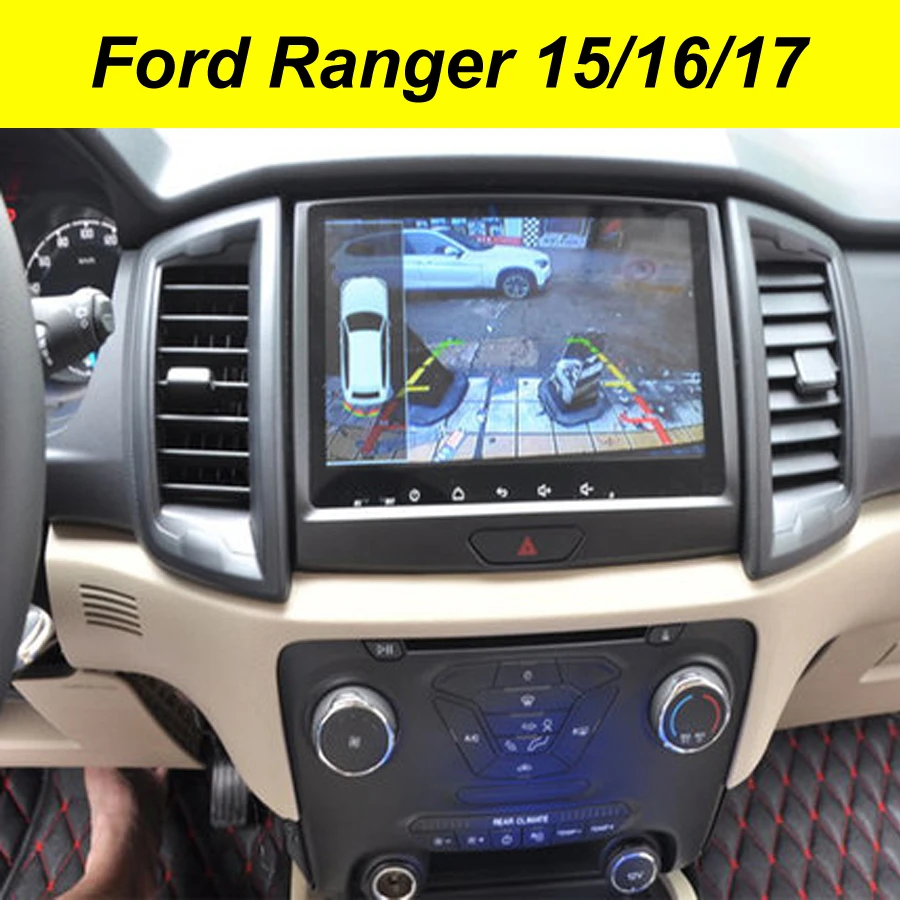 Автомобильный мультимедийный Dvd-плеер 64 ГБ Android 10 0 2Din GPS для Ford Ranger 2016 Авторадио