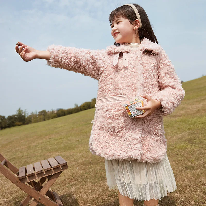 流行商品 ウール 5 12年子供服幼児の女服子供のコートジャケットの韓国の女の子両面ウールコート服80 アウトレットファッション Keyport Jp