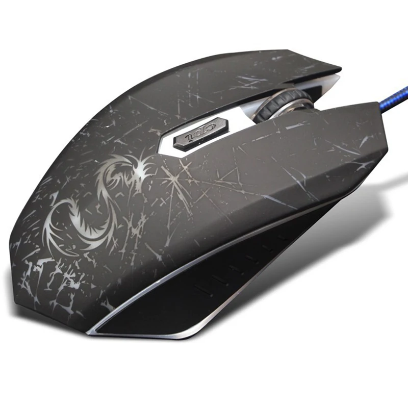  Usb Wired Optical Computer Pc Notebook Laptop Gaming Mouse Dpi Game Led Gamer Mice For Dota Csgo Ga