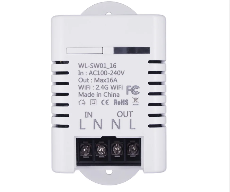 

Wifi Smart Switch Relay 10A 16A Tuya Smart Life App Wireless Remote Control Works With Alexa Google Home Mini