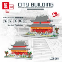 

Chinese Nanjing Confucius Learning Temple Collectible Architecture Building Kit Nano Blocks for Adults and Kids(3975 PCS)