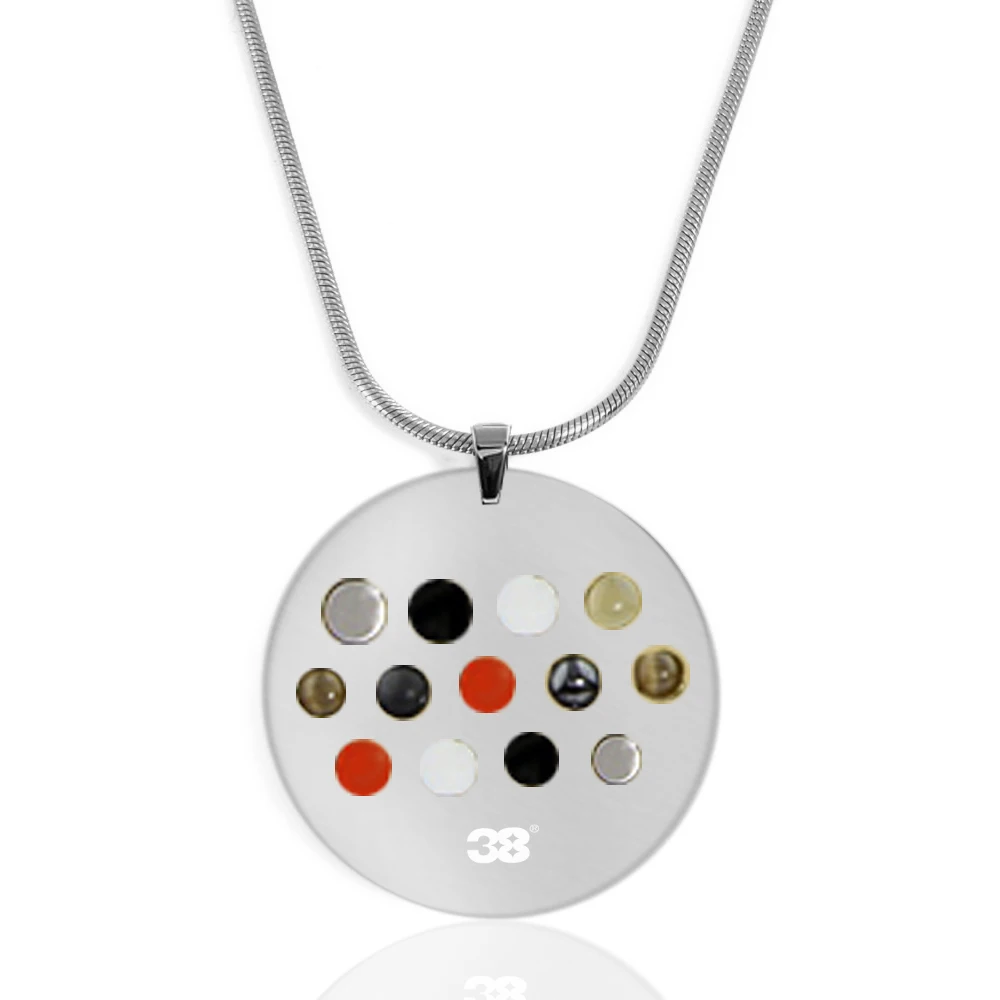 1722silver pendant 7in1 8