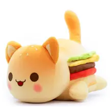

Meow Meows Plush Doll Coke French Fries Burgers Bread Sandwiches Cat Aphmau Plush Sleeping Pillow Children's Gifts Sofa Decor
