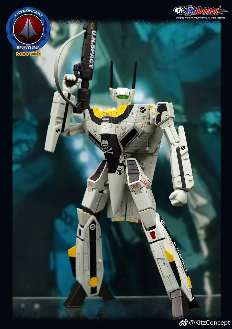 KitzConcept Macross Robotech 1/72 VF-1S Roy Focker Veritech фигурка