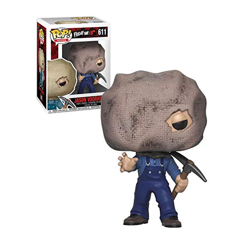 

Funko POP Friday The 13th Jason Voorhees PVC Action Figures Kids Toy Model Doll Gift