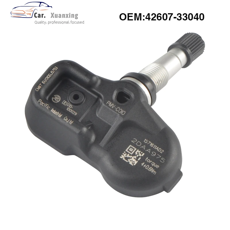 OEM 4260733040 датчик давления в шинах Система мониторинга PMV C010 TPMS 315 МГц для Toyota Prado Camry