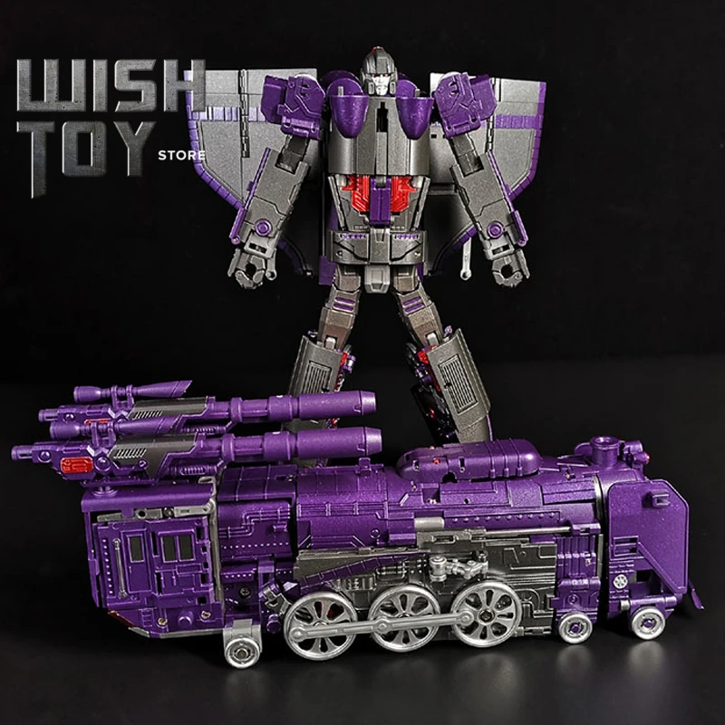 Экшн-фигурка робота ZETA трансформер EX10 EX-10 Spacetron Astrotrain Three Change G1 коллекционные