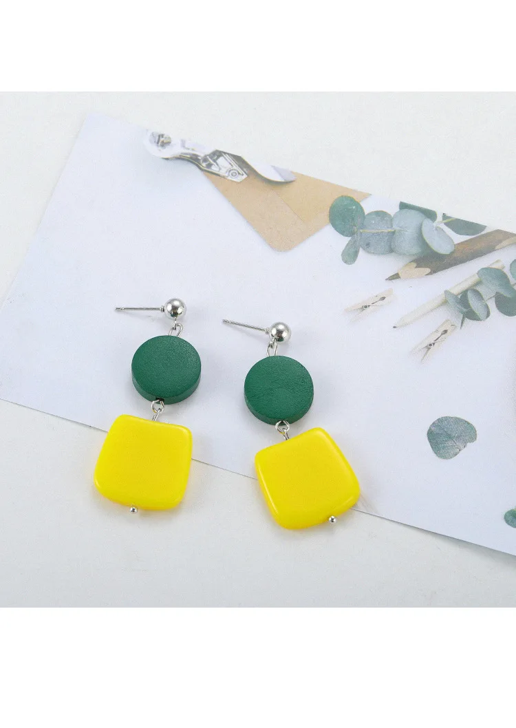 

2019 Fashion Luxury Big Wave Round Earrings for Women Fashion Korean Style Geometric Drop Earrings Statement Jewelry