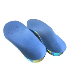 Детские стельки для обуви всесезонные eva ортопедические дуги с поддержкой подошв противоскользящие удобные вкладыши для обуви коррекция