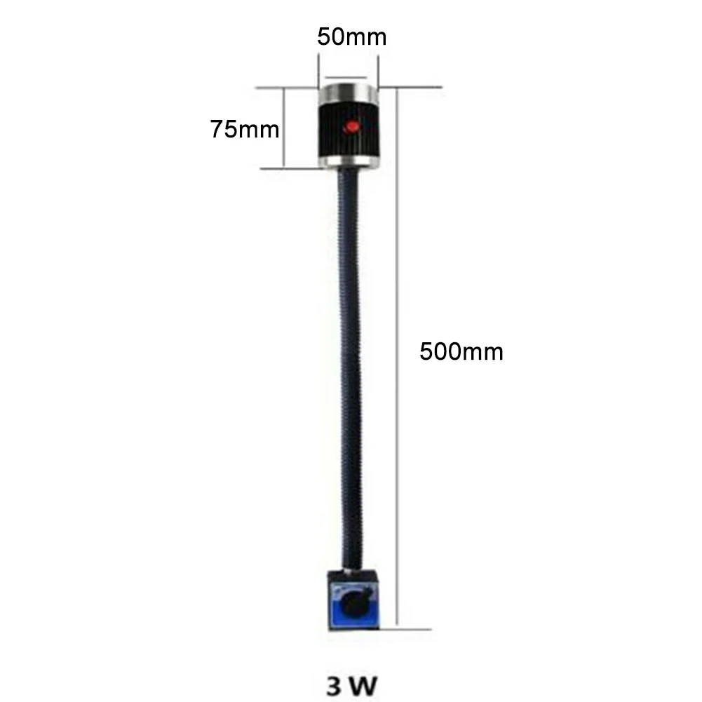 Многофункциональный Супер яркий регулируемый машинный рабочий светильник, гибкая изогнутая шея, вращение на 360 градусов, светодиодный верстак, магнитное основание