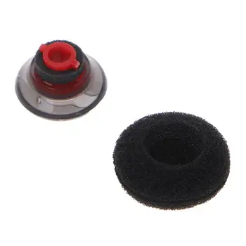 

Soft Silicone Ear Pads Earphone Clear Earbuds Tips Eargels Black Foam Accessories For Plantronics Voyager 5200 Earphone DXAC