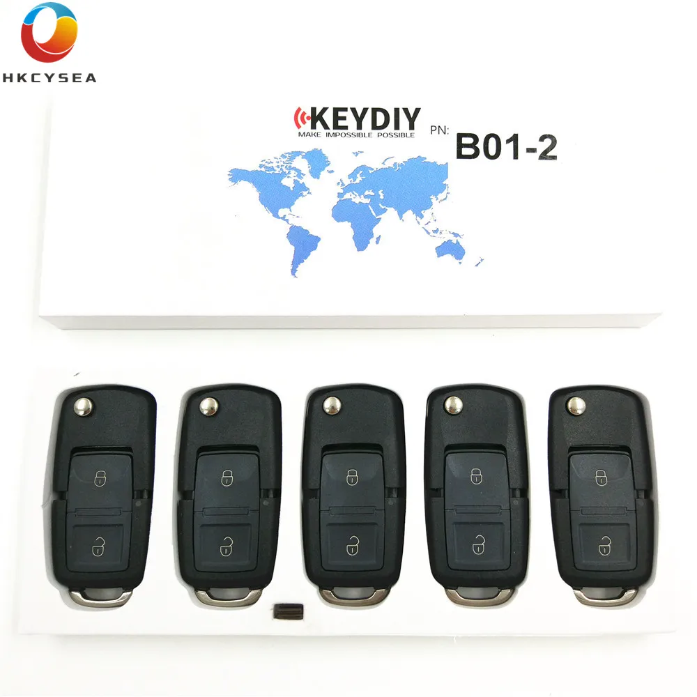 Дистанционный ключ HKCYSEA 5/10/15 шт. лампа 2 кнопка B для KD900 URG200 мини генератор ключей