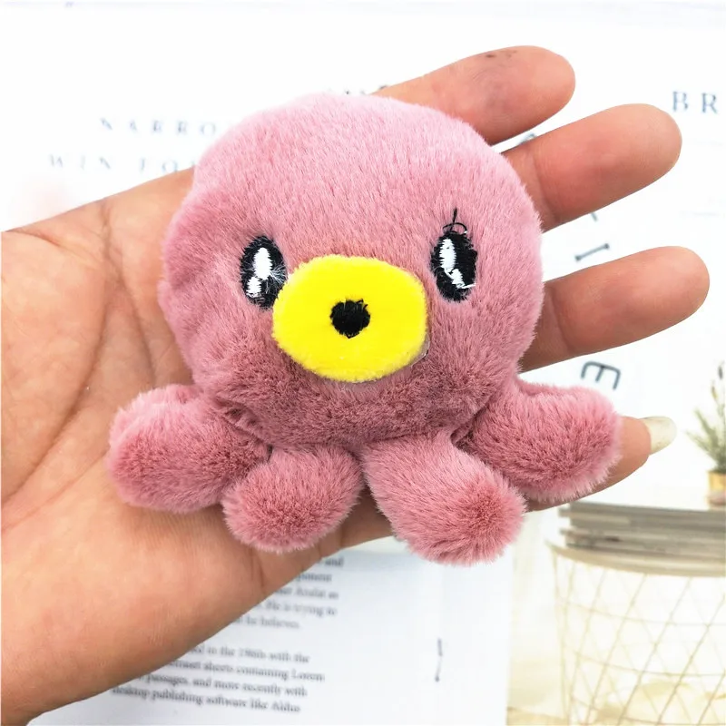 Small Octopus Cat Toy Cat Toy Cute Plush Japanese Takoyaki Pet Toy