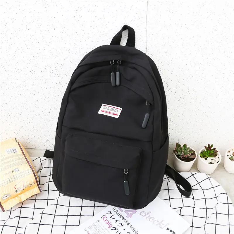 

Pink Backpack Women School Bags for Teenage Girls Teen high Bagpack Lightweight Oxford Preppy Campus Back Pack Female 2020 New