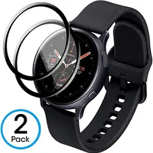 Защитное стекло для samsung Galaxy Watch Active 2 44 мм 40 мм Ультра твердость HD Прозрачная пленка полное покрытие против царапин