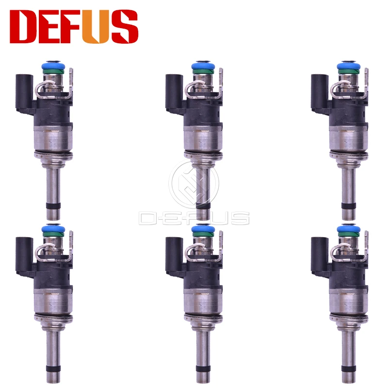 

DEFUS 6 шт топливных форсунок de горючих сопел OEM DS7G-9F593-EA для Ford C-Max II Focus III Turnier Galaxy Grand 1,5 New