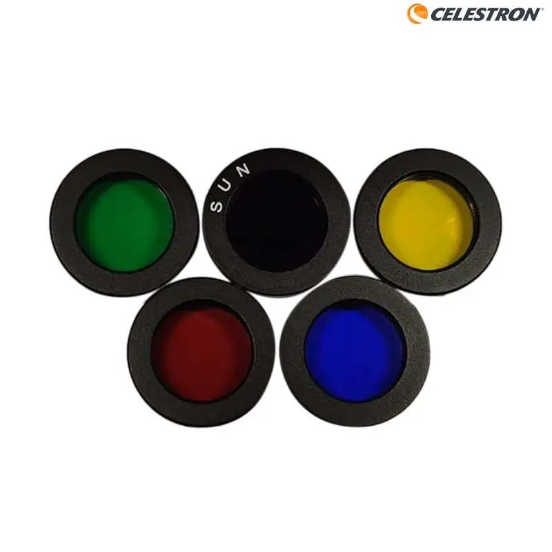 Celestron 1.25 Inch Telescope Filter Kit Sun Nebula Filters Set