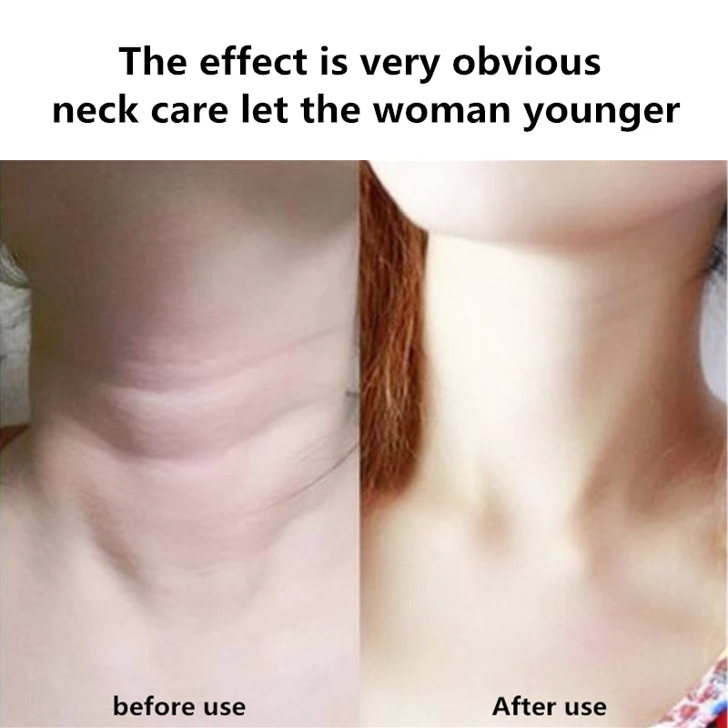 воротник для шеи Отбеливающий Anti Aging против морщин Золотая кристаллами коллагена