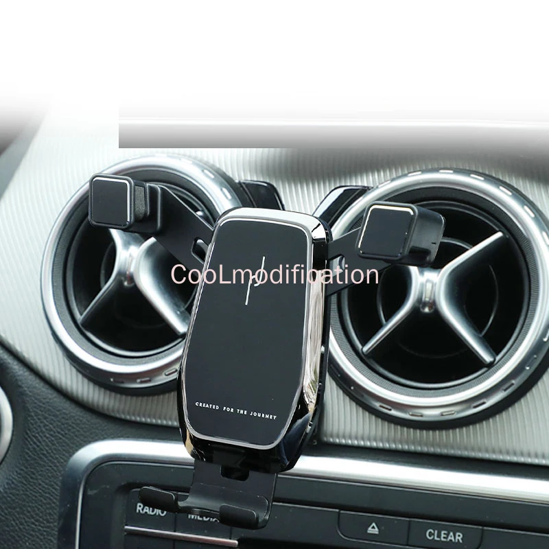 Car phone holder for Mercedes-Benz GLA 45 amg X156 CLA W117 C117 GLA200 GLA250 COUPE interior modified mobile phone bracket phone holder mobile phone holder