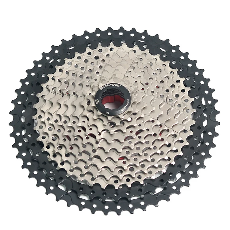 Bolany 11 скоростная кассета MTB 11V 11-50T 11-52T набор звездочек со встроенной трещоткой для горного велосипеда широкого соотношения Сверхлегкий 704g Велосипед маховик совместимый