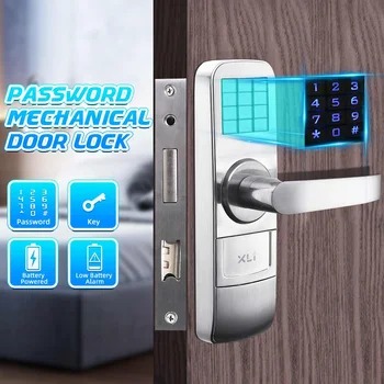 

Zinc Alloy Mechanical Door Lock Smart Password Lock Security Digital Keypad Code Entry System Access Control Electric Lock