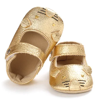 

Infant Girls Shoes Autumn Newborn Baby Girls Shoes Cartoon Print Anti-Slip Casual Sneakers Toddler Soft Soled Walking N