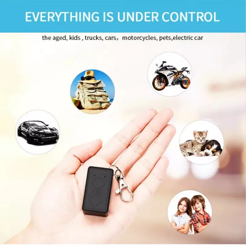 Tracking Device Mini GPS Long Standby Magnetic SOS Tracker Locator Device Voice Recorder Handheld Portable Car Mini GPS Trackers GPS Tracker Car Tracker