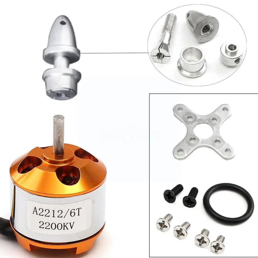A2212 2212 2200KV бесщеточный двигатель 30A ESC крепление двигателя запасной 6035