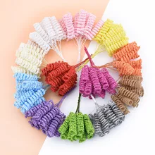 6 шт. искусственные растения DIY гирлянда Звездные круглые цветы весна diy Свадебные украшения дома