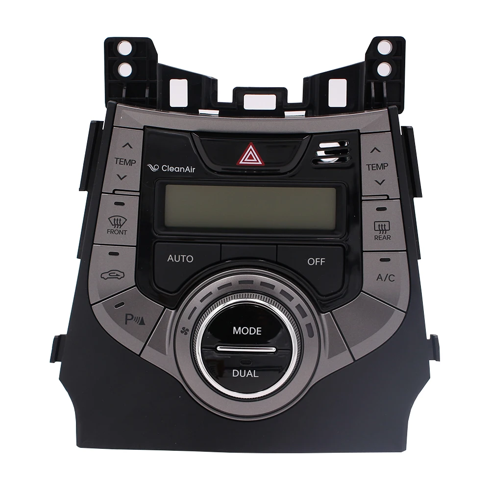Для Elantra MD нагреватель управления AC/переключатель автоматический Кондиционер авто/ручная Панель Управления Кондиционера - Цвет: Серый
