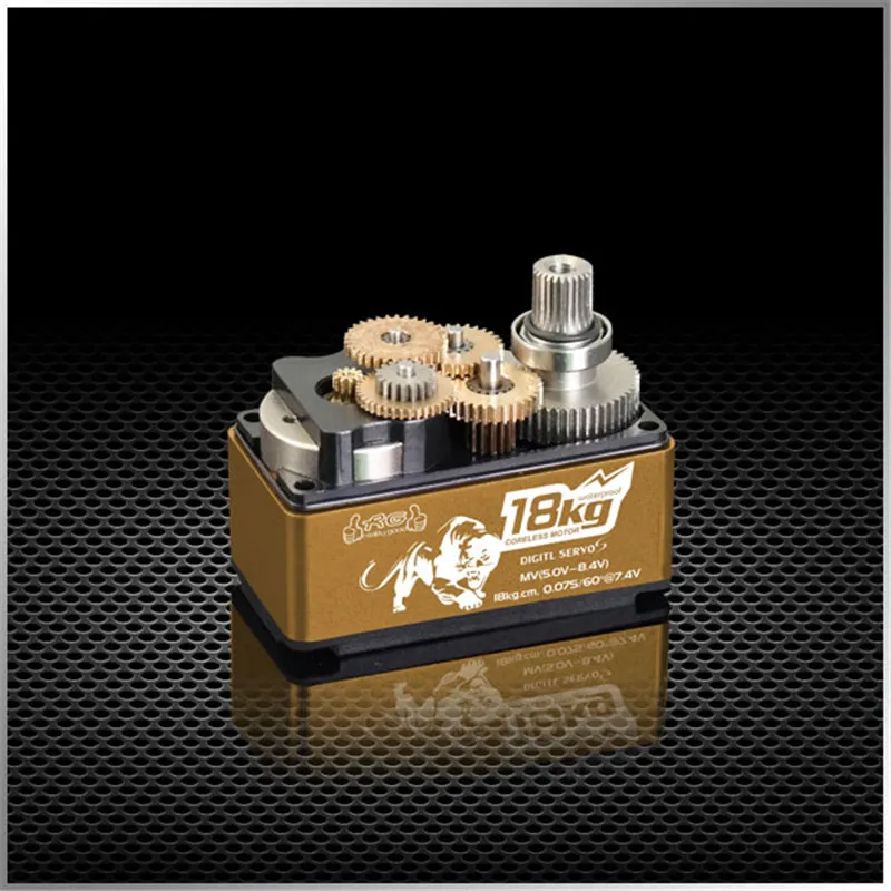 KINGMAX RG Сервоприводы серии 25T RGC01L- 58g 18kg. cm, цифровой, металл gearsProgrammable высокая производительность цифровой низкий профиль для Сервомотора