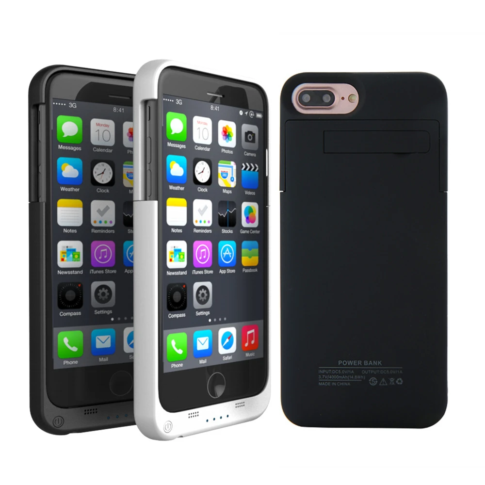 Расширенный телефон батарея мощность Чехол 3200 мАч Power Bank чехол для iPhone 8 7 6s 6