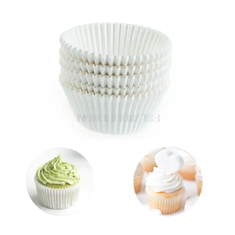 100Pcs/Lot Cupcake Liners Food Grade Paper Cup Cake Baking Cup Muffin Kitchen Cupcake Cases Cake Molds