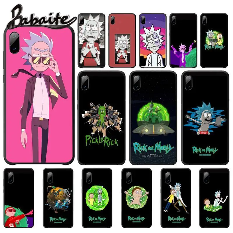 

Babaite Rick And Morty Cases Cover For Xiaomi Mi A1 A2 Lite Redmi Note 2 3 4 4x 5 5a 6 Mobile Phone Accessories