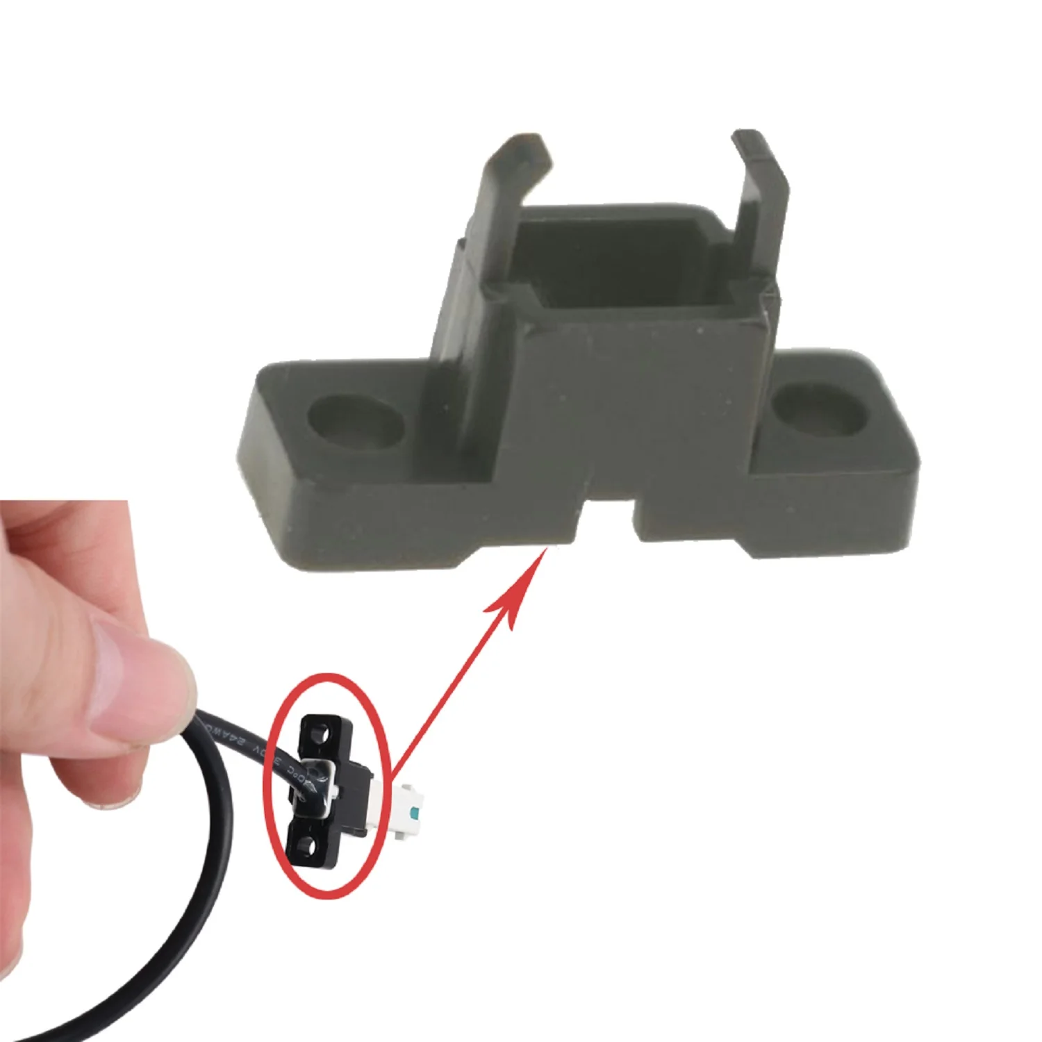 

Rear Fender Buckle Tail Lamp Retaining Clip Parts Sutiable for Xiaomi M365 Electric Scooter Accesries/ Plastic Fixed Buckle