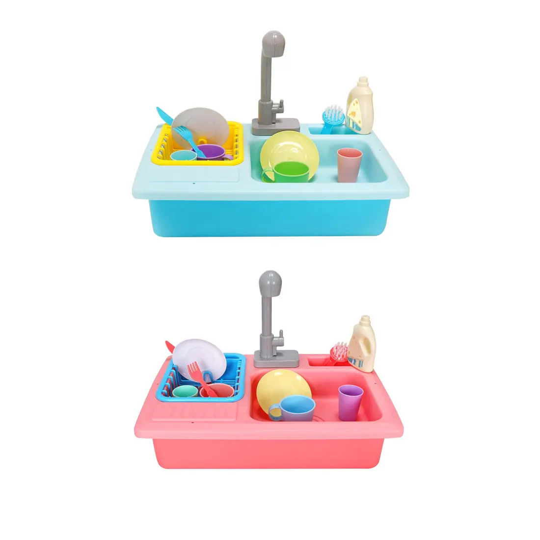 Пластиковая имитация электрическая раковина для посудомоечной машины дети ролевые игры кухня игрушечные наборы подарки для девочек на день рождения куклы для детей доступ дети