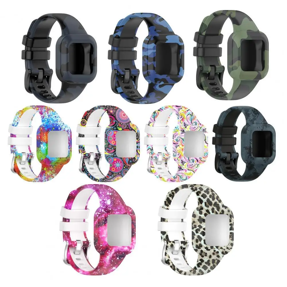 Cinturino Per Orologio Fit Jr3/Vivofit Jr 3 Modello Colorato Stampa Cinturino Da Polso In Silicone Morbido Cinturino Di Ricambio