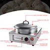 Electric Desktop Frying Machine 220v Dumpling Commercial constant temperature Bun Fryer Pancake Machine 5