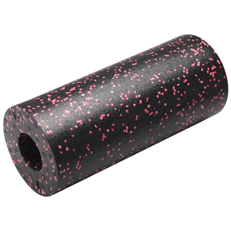 Red 33X14 см высокая плотность Epp Йога Пилатес Пена Ролик полый талии мышцы ноги массаж тренажерный зал фитнес упражнения физиотерапия - Цвет: Red