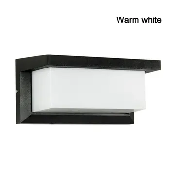 

12W LED Outdoor Wall Light Wall Mounted Modern Lamp AC85-265V Waterproof Outdoor Lighting For Garden Home New