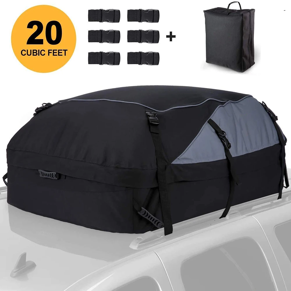 

Car Rack Roof Bags Cargo Carrier Universal Waterproof Heavy Duty Outdoor Car Rooftop Storage Luggage Bag Trunk SUV Travel Bag