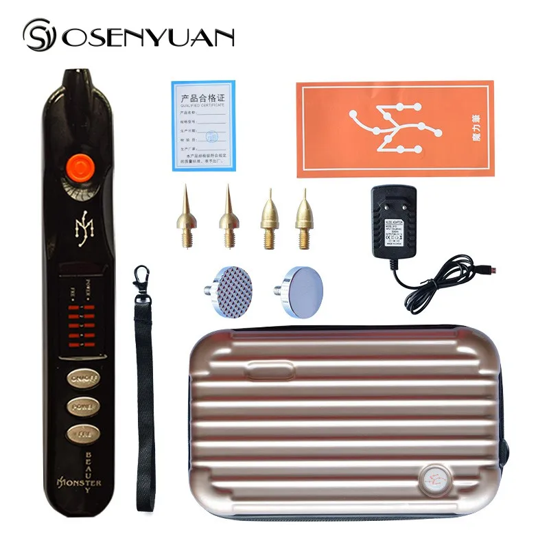 

Facial Body Skin Dark Spot Remover Mole Tattoo Removal Machine Plasma Pen Pro EU/US Plug Freckle Pen Facial Beauty Instrument