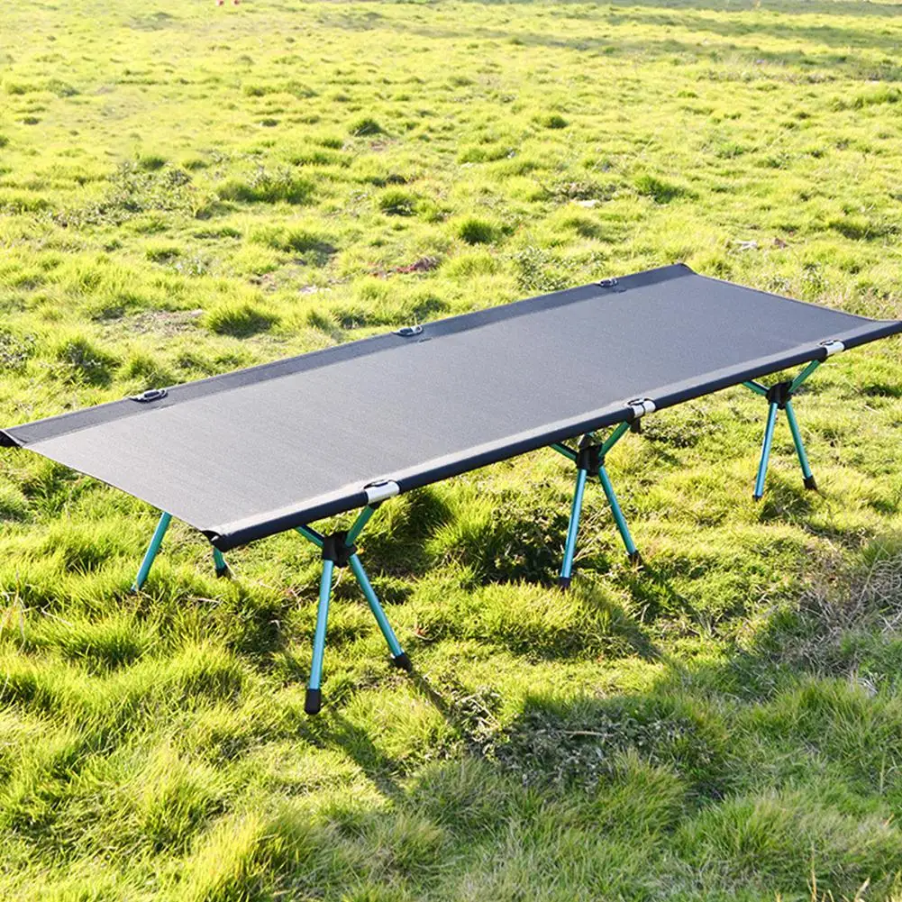 

Studyset Outdoor Camping Bed Sturdy Comfortable Portable Folding Tent Cot 120 kg Camping Foldable Bed