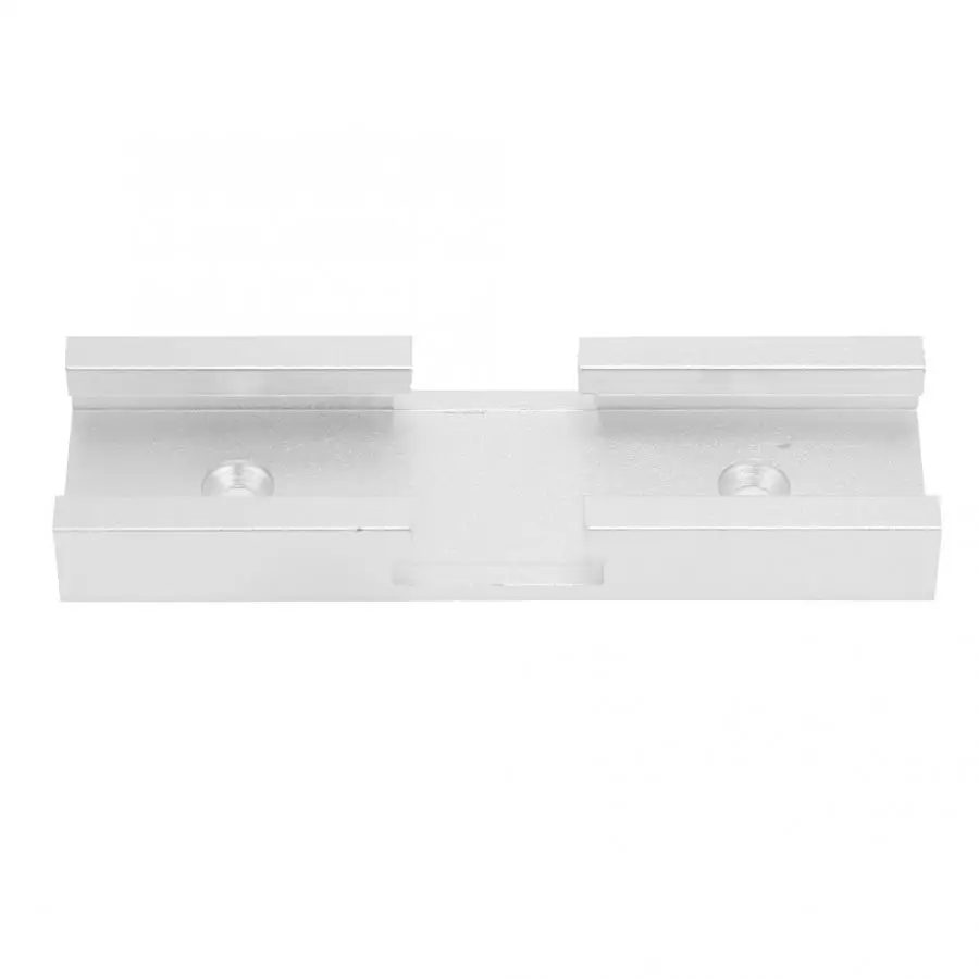 T-track Rail Coulissant Connector Miter Track Jig Fixture Slot Connector For Router Table Mechanism Furniture Sturdy