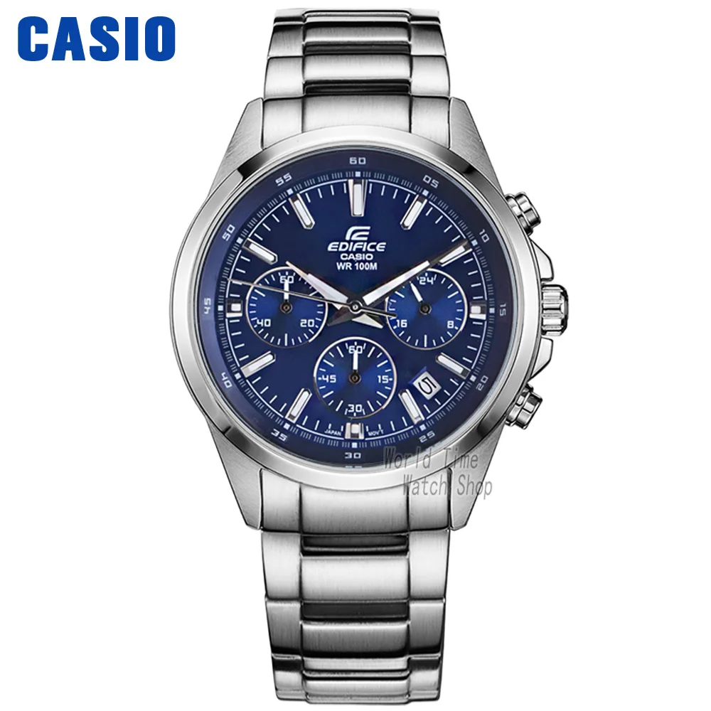 Casio Watch Edifice часы мужские топ Марка Luxury set кварцевые спортивные часы 100м Водонепроницаемый Световой Хронограф мужские часы F1 Racing Element Военные наручные часы relogio masculino reloj hombre erkek kol - Цвет: EFR527D2A-1