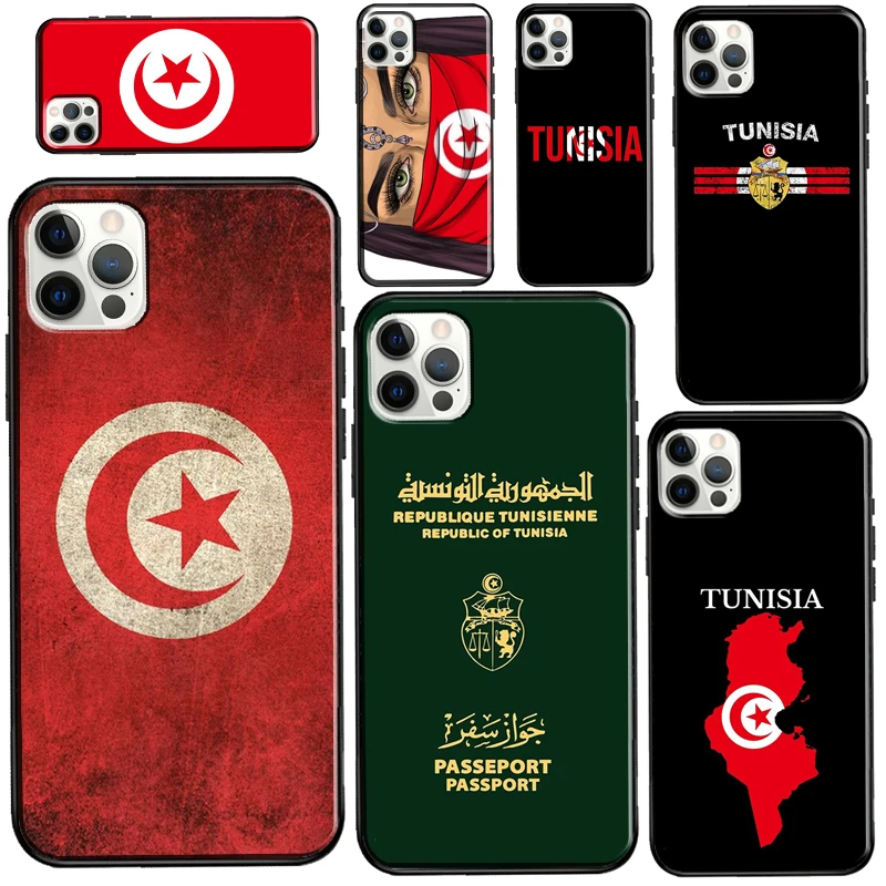 

Чехол с флагом Туниса для iPhone 13 Pro Max 12 mini 11 Pro Max 6S 7 8 Plus SE 2020 X XR XS Max, чехол для телефона