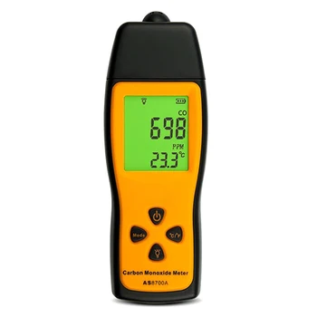 

High Precision detector de gas Monitor tester 1000ppm Handheld Carbon Monoxide Meter Portable CO Gas leak Detector Gas Analyzer
