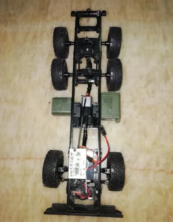 WPL B36 Урал 1/16 2,4G 6WD RC грузовик военный автомобиль оригинальные аксессуары рамка заднего ведра пульт дистанционного управления зарядное устройство