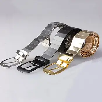 

Men Fashion Alloy Buckle Strap Punk Ceinture Cool Durable Waistband Casual Belt Waist Belt For Trousers men's belt