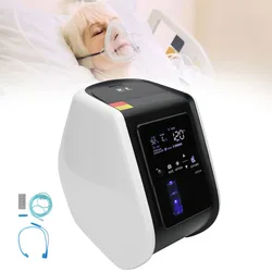 5L Oxygen Making Machine Portable Oxygen Concentrator Machine Generator For Elderly Adjustable Oxygen Machine 220V Portable